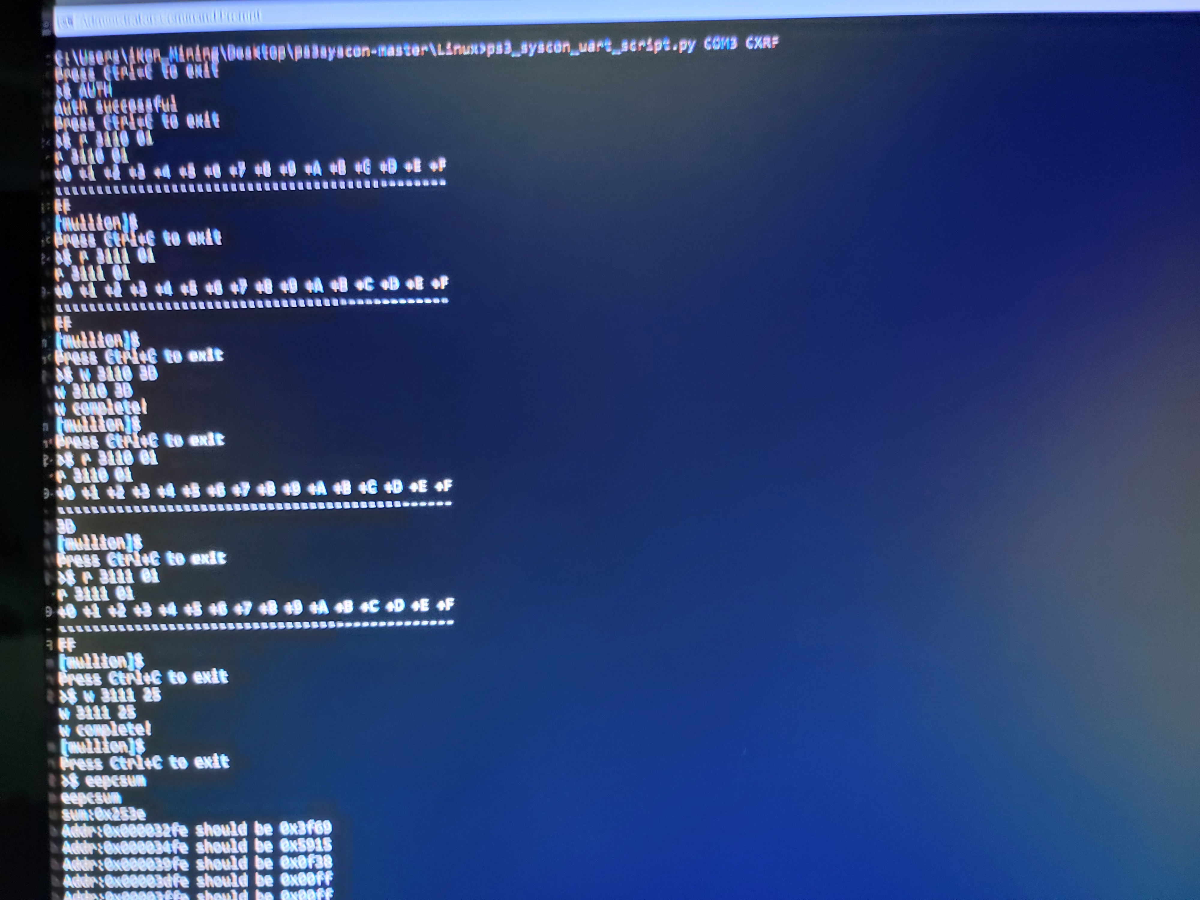 CELL/RSX Voltage Configuration / Undervolting